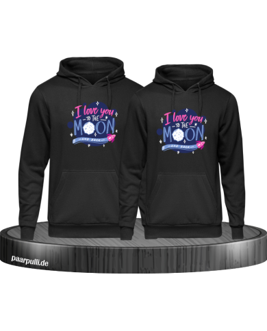 Love to the moon and back Hoodie Love to the moon and back Hoodie