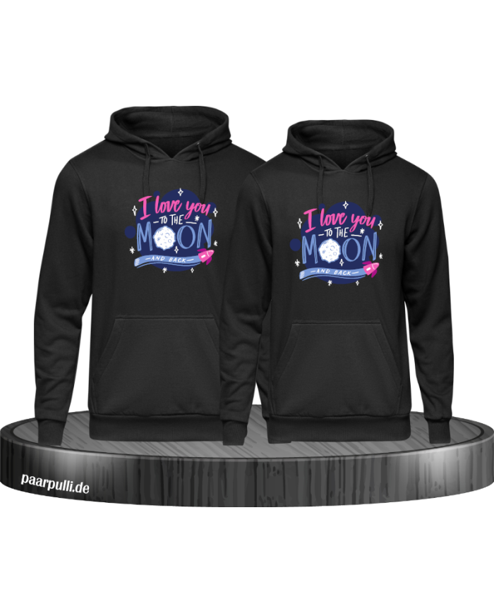 Love to the moon and back Hoodie
