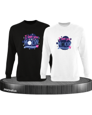 Love to the moon and back Sweatshirt
