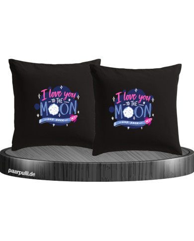 Love to the moon and back Kissenbezüge