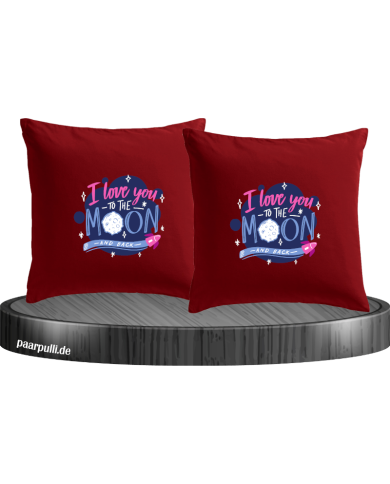 Love to the moon and back Kissenbezüge