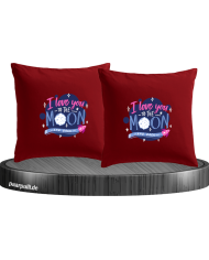 Love to the moon and back Kissenbezüge