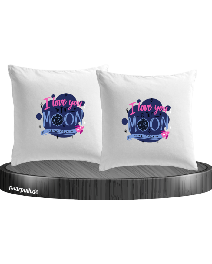 Love to the moon and back Kissenbezüge