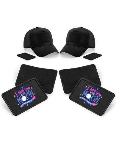 Love to the moon and back Cappy für Pärchen