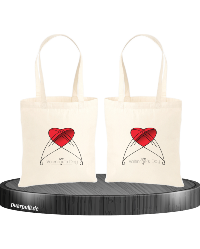 The Day of Valentine Jutebeutel