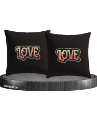 All you need is Love Kissenbezüge Set