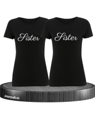 Beste Freunde T-Shirt Set für Sister