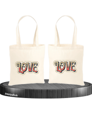 All you need is Love Jutebeutel