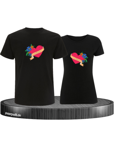 True Love mit Herz T-Shirt True Love mit Herz T-Shirt