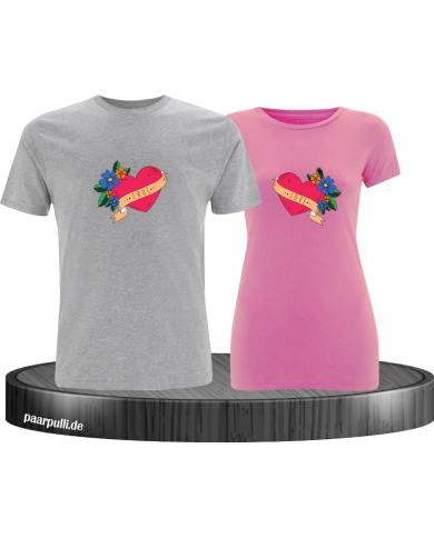 True Love mit Herz T-Shirt True Love mit Herz T-Shirt
