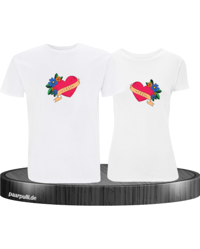 True Love mit Herz T-Shirt True Love mit Herz T-Shirt