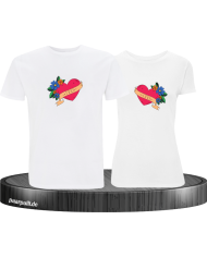 True Love mit Herz T-Shirt