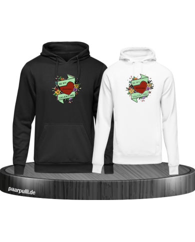 Be my Valentine mit Wunschname Hoodie Be my Valentine mit Wunschname Hoodie