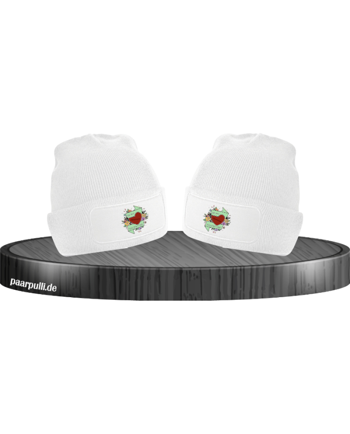 Be my Valentine mit Wunschname Mützen