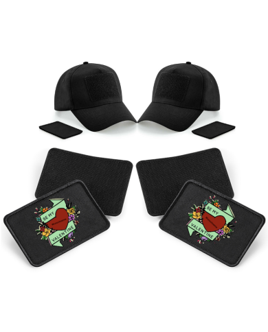 Be my Valentine mit Wunschname Cappy für Pärchen