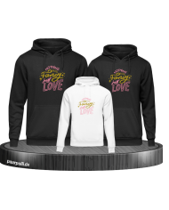 Nothing fancy just Love 3er Hoodies