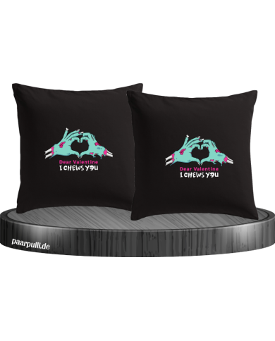 I Chews You Kissenbezüge