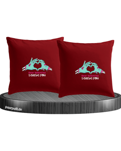 I Chews You  Kissenbezüge Set