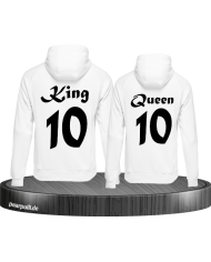 King & Queen Partnerlook Hoodie Set