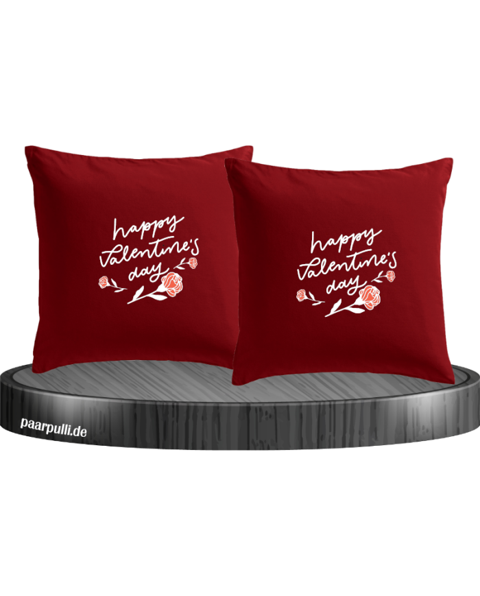 Happy Valentine's Day  Kissenbezüge Set
