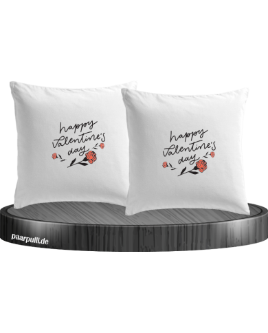 Happy Valentine's Day Kissenbezüge