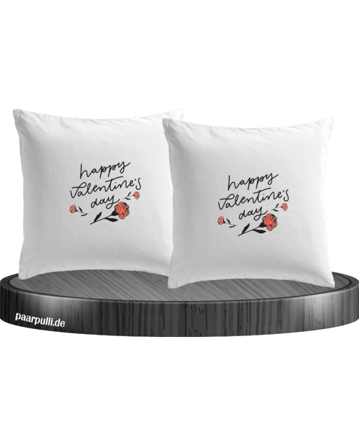 Happy Valentine's Day Kissenbezüge