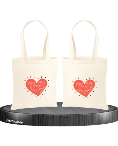 U are my Sunshine Jutebeutel