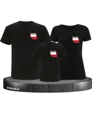 Alles was du brauchst ist Liebe 3er Familienset T-Shirts