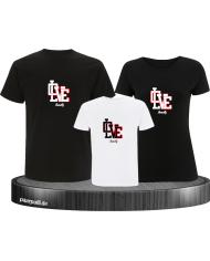 Love Family 3er Familienset T-Shirts