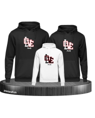 Love Family 3er Familienset T-Shirts