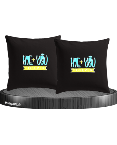 Me + You Forever  Kissenbezüge
