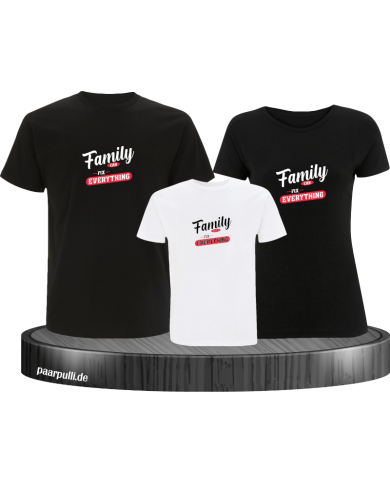 Family can fix everything 3er Familienset T-Shirts Family can fix everything 3er Familienset T-Shirts