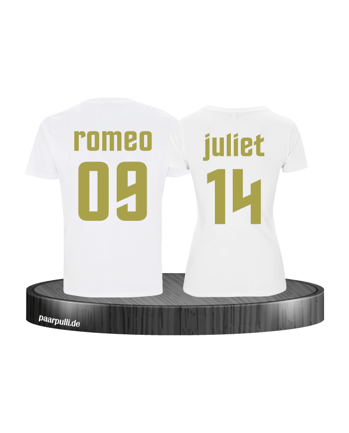 Romeo & Juliet Shirts weiß Romeo & Juliet Shirts weiß