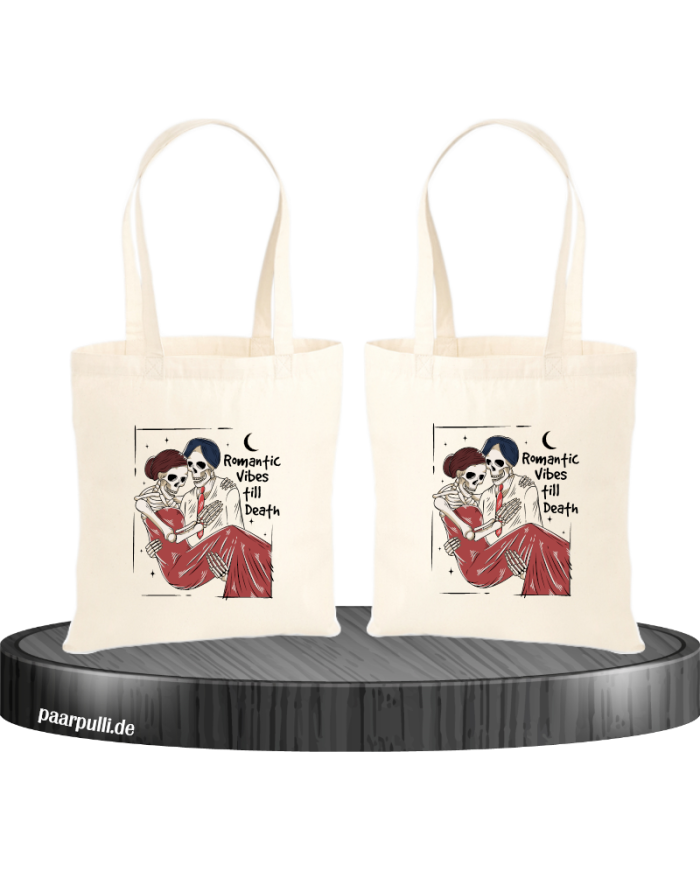 Romantic Vibes till Death Jutebeutel