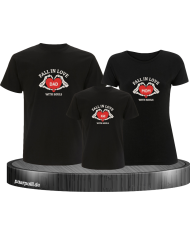 Fall in Love with Souls 3er Familienset T-Shirts