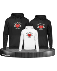 Fall in Love with Souls 3er Hoodies