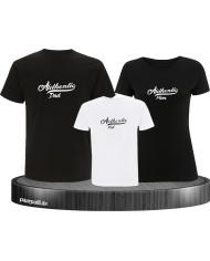 Authentic Family 3er Familienset T-Shirts