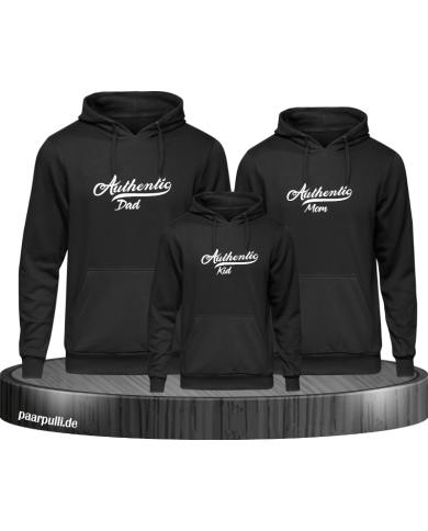 Authentic Family 3er Hoodies Authentic Family 3er Hoodies