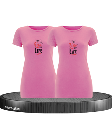 Live your Life and Travel - Best Friends T-Shirt Set Live your Life and Travel - Best Friends T-Shirt Set