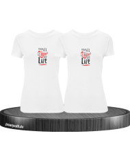 Live your Life and Travel - Best Friends T-Shirt Set