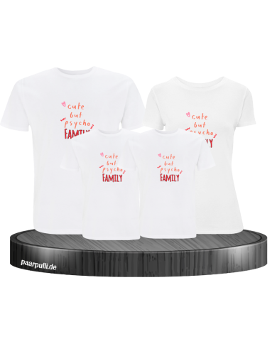 Cute but Psycho Family Familienlook Cute but Psycho Family Familienlook