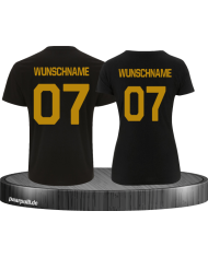 Wunschname Partnerlook Shirts
