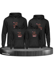 Cute but Psycho Family Familienlook Hoodie