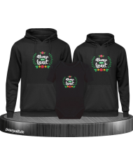 Always in my Heart 3er Hoodies mit Baby Body