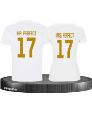 Mr Mrs Perfect Partnerlook T-Shirts