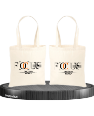 Focus on your Family Jutebeutel