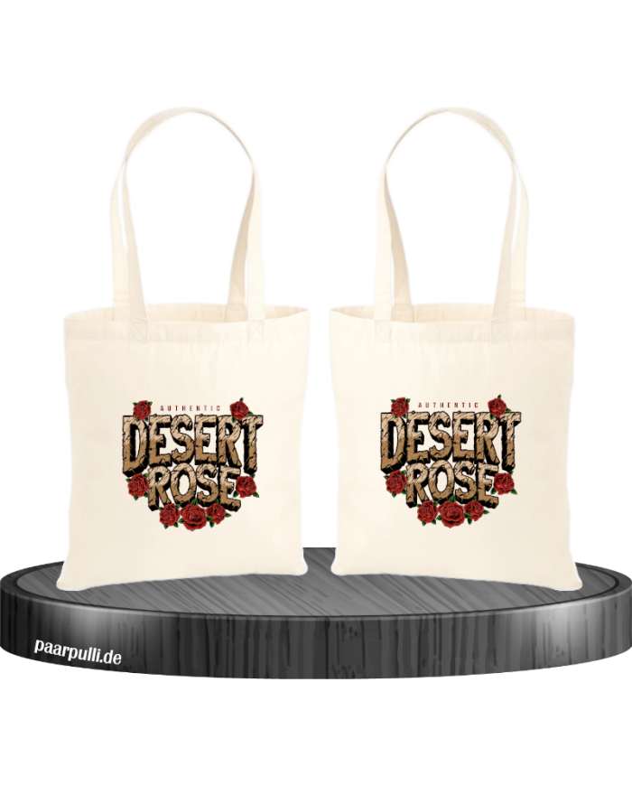 Dessert Rose Jutebeutel