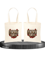 Dessert Rose Jutebeutel