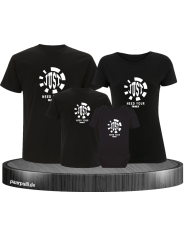 Just need your Family 4er Familienset T-Shirts mit Babybody