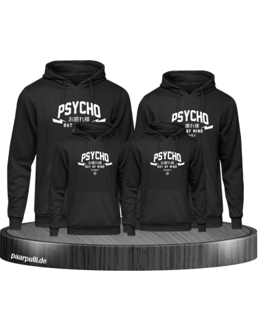 Psycho out of mind Family Familienlook Hoodie Psycho out of mind Family Familienlook Hoodie